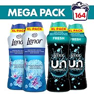 LENOR Spring Awakening 2 × 495 g + Unstoppables Fresh 2 × 495 g (164 washes) - Washing Balls