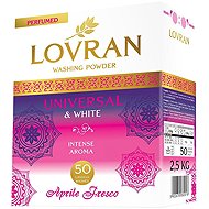 LOVRAN Powder Universal&White Aprile Fresco 2,5 kg (50 washes) - Washing Powder
