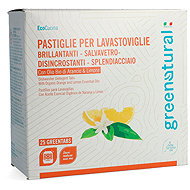 GREENATURAL Orange and lemon 25 pcs - Dishwasher Tablets