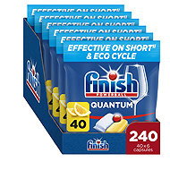 FINISH Quantum All in 1 Lemon 240 ks - Dishwasher Tablets