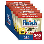 FINISH Ultimate All in 1 Plus Lemon 245 ks - Dishwasher Tablets