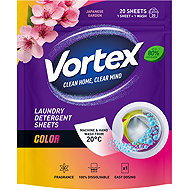 VORTEX prací papírky Color (20 praní) - Laundry Sheets