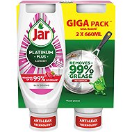 JAR Platinum Plus Raspberry 2× 660 ml - Dish Soap