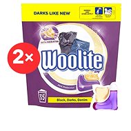 WOOLITE DARK Keratin XL 2in1 2 × 35 ks - Kapsle na praní
