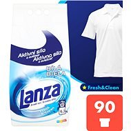 LANZA Fresh &amp; Clean White 6.3 kg (90 darab) - Mosószer