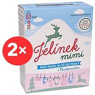 JELEN Jelínek Soap Powder 2× 3kg (120 Washings) - Eco-Friendly Washing Powder