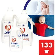 LOVELA Gigapack Color 9.4l (133 Washes) + Free Softener - Washing Gel