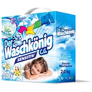 DER WASCHKÖNIG Washing Powder, Sensitive, 2kg (20 Washes) - Washing Powder