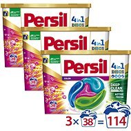 PERSIL Discs Color 4 v 1 3× 38 ks - Kapsuly na pranie