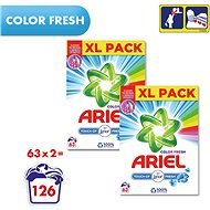 ARIEL Color Fresh Touch of Lenor 2 × 4.7 kg (126 washes) - Washing Powder