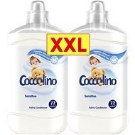 COCCOLINO Sensitive 2× 1,8 l (144 praní) - Aviváž