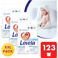 LOVELA Baby fehérneműhöz 3 × 4,1 kg (123 mosás) - Mosószer