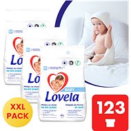 LOVELA Baby for white laundry 3 × 4.1 kg (123 washes) - Washing Powder
