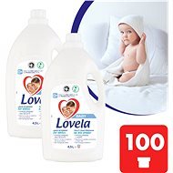 LOVELA Baby na bielu bielizeň 2× 4,5 l (100 praní) - Prací gél