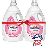 COCCOLINO Tiare Flower & Strawberries 2×2.9 l (232 washes) - Fabric Softener