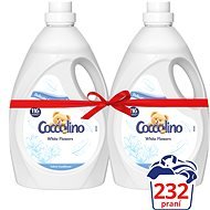 COCCOLINO White Flowers 2×2.9l (232 washes) - Fabric Softener