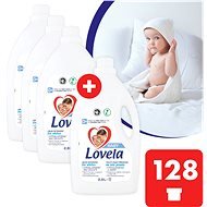LOVELA Baby for white laundry 4 × 2.9 l (128 washes) - Washing Gel
