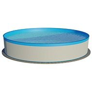 Planet Pool Medence - classic white / blue 3,5 × 0,9 m - Medence