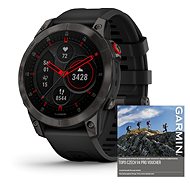 Garmin Epix Sapphire Titan Black/Black Band - Smart Watch