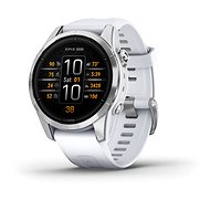 Garmin Epix Pro 42mm Silver/Whitestone Band - Smart Watch