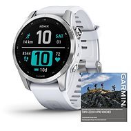 Garmin Fenix 7S PRO Silver/Whitestone Band - Smart Watch