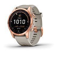 Garmin Fenix 7S Solar Rose Gold/Light Sand Band - Smartwatch