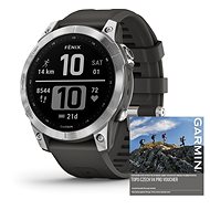Garmin Fenix 7 Silver/Graphite Band - Smart Watch