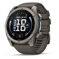 Garmin Fenix 9 51mm AMOLED Bare Titanium Pebble Gray - Smart Watch