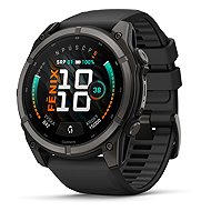 Garmin Fenix 9 51mm AMOLED Carbon Grey DLC Titanium Black - Smart Watch