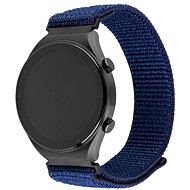 FIXED Nylon Sporty Strap für Quick Release 22 mm, dunkelblau - Smartwatch-Armband