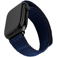FIXED Nylon Sporty Strap for Apple Watch 38/40/41mm dark blue - Watch Strap