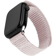 FIXED Nylon Sporty Strap for Apple Watch 38/40/41mm rose gold - Watch Strap