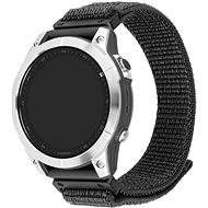 FIXED Nylon Sporty Strap for Garmin QuickFit 26mm dark grey - Watch Strap