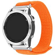 FIXED Nylon Sporty Strap for Garmin QuickFit 26mm orange - Watch Strap