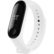 FIXED Silicone Strap for Xiaomi Mi Band 3/4 white - Watch Strap