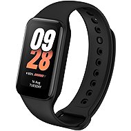 FIXED Silicone Strap for Xiaomi Smart Band 8 Active/9 Active black - Watch Strap