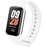 FIXED Silicone Strap for Xiaomi Smart Band 8 Active/9 Active white - Watch Strap