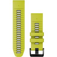 Garmin Silicone QuickFit 26 - Electric Lime/Graphite - Watch Strap