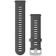 Garmin Quick Release (22 mm) Silicone, Slate Grey - Silver - Watch Strap