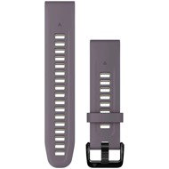 Garmin Silicone QuickFit 20 - Deep Orchid/Light Sand - Watch Strap