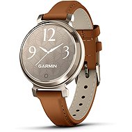 Garmin Lily 2 Classic Cream Gold/Tan leather - Smart Watch