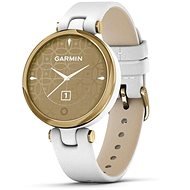 Garmin Lily Classic Light Gold/White Leather Band - Smart Watch
