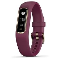 Garmin vivoSmart4 Merlot/Rose Gold (Size S/M) - Fitness Tracker