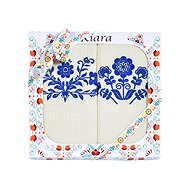 Praktik Kiara Slovácko Dárková sada utěrek 2 ks, modrá - Kitchen Towel