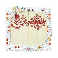 Praktik Kiara Slovácko Dárková sada utěrek 2 ks, červená - Kitchen Towel