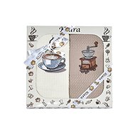Praktik Gift set of towels KIARA Cup and grinder, 2 pcs - Kitchen Towel