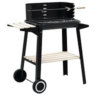 PROGARDEN Charcoal grill with spit 83×86cm - Grill