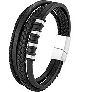 Predator Q1 Dune men's bracelet black 21,5 cm - Bracelet