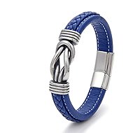 Predator Q1 Oracle men's bracelet blue 25 cm - Bracelet