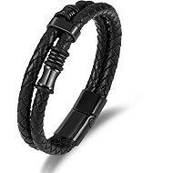 Predator Q1 Sunwood men's bracelet black 23 cm - Bracelet